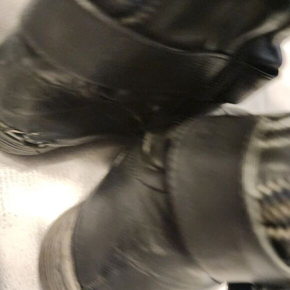 Black Riding Boots, Zip Back. Pink & Pepper Contra‎ Boots. 7M - Picture 7 of 12